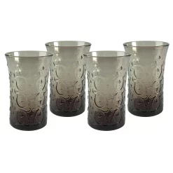 Artland Echo Smoke 4-pc. Highball Glass Set