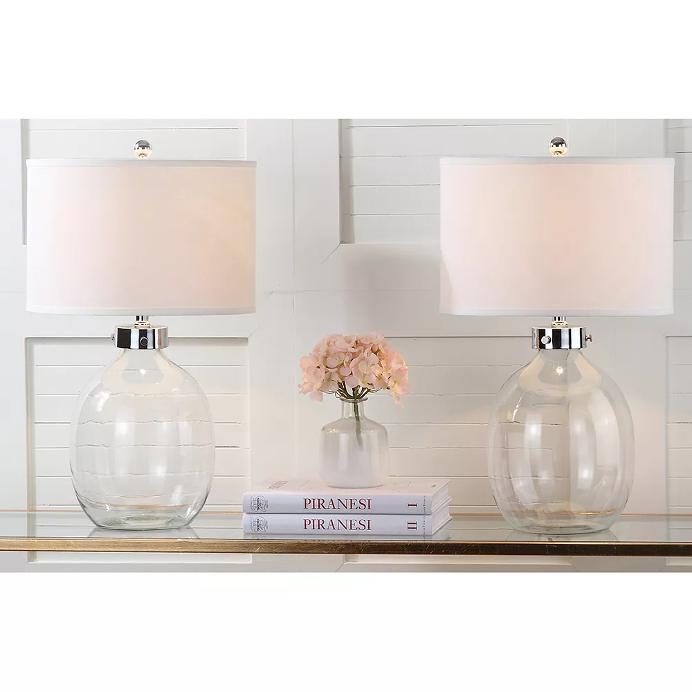 Safavieh 2-pc. Clear Glass Table Lamp Set - Image 2