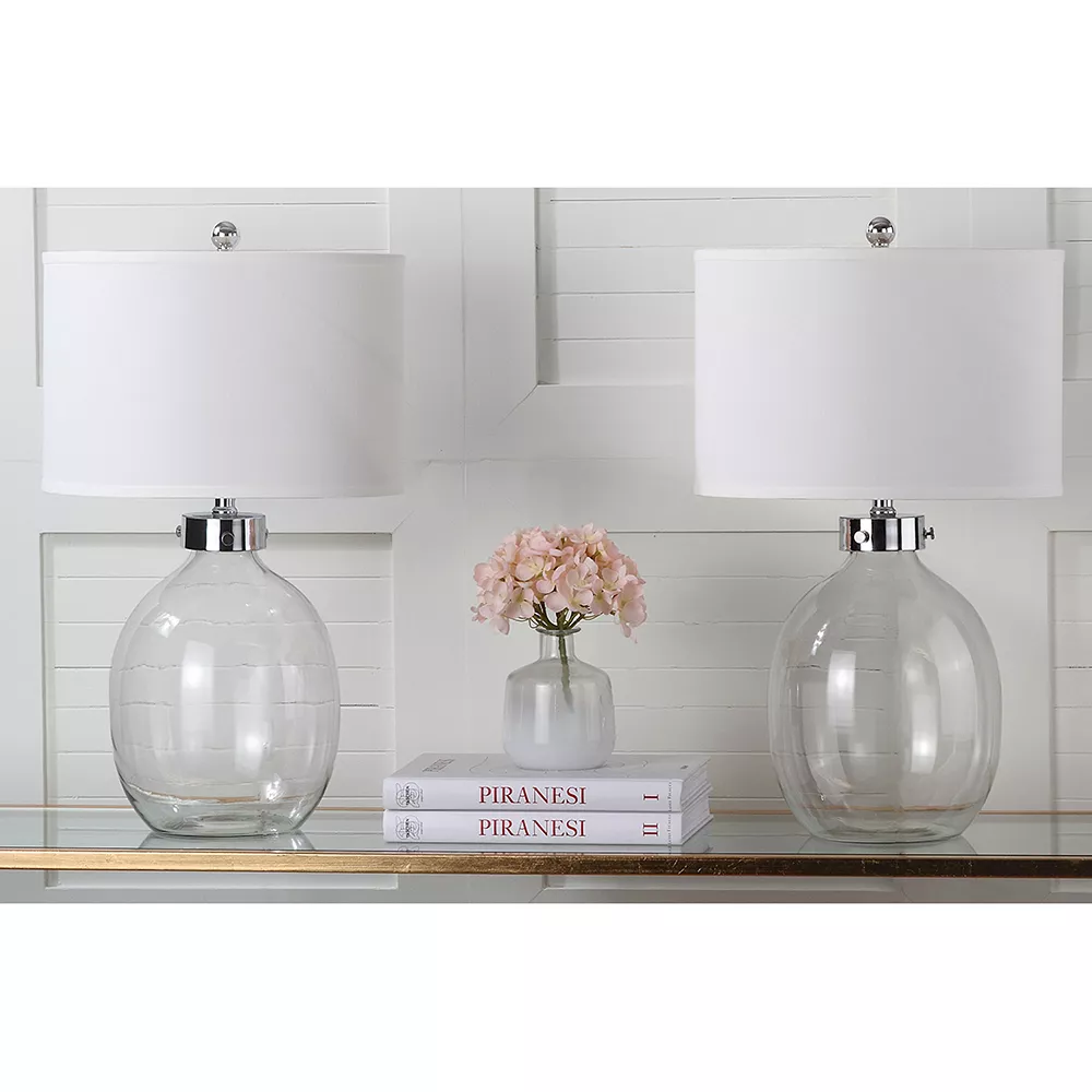 Safavieh 2-pc. Clear Glass Table Lamp Set - Image 3