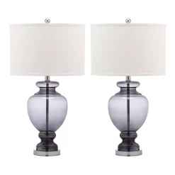 Safavieh 2-piece Glass Table Lamp Set