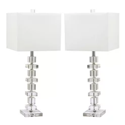 Safavieh 2-piece Deco Glass Table Lamp Set