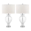 Safavieh 2-piece Glass Lamp Set