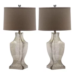 Safavieh 2-piece Glass Lamp Set