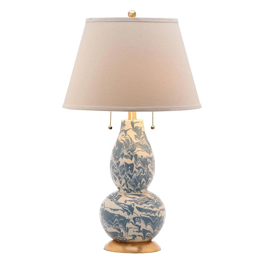 Safavieh Color Swirls Glass Table Lamp - Image 2