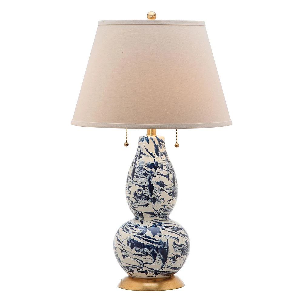 Safavieh Color Swirls Glass Table Lamp - Image 3