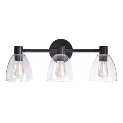 Kenroy Home Edis 3-Light Glass Vanity Light