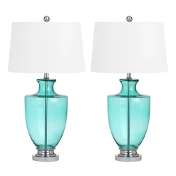 Safavieh Desiree Glass Table Lamp 2-piece Set