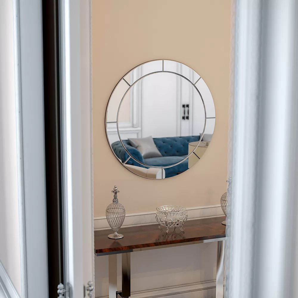 Kenroy Home Miere Cut Glass Wall Mirror - Image 2