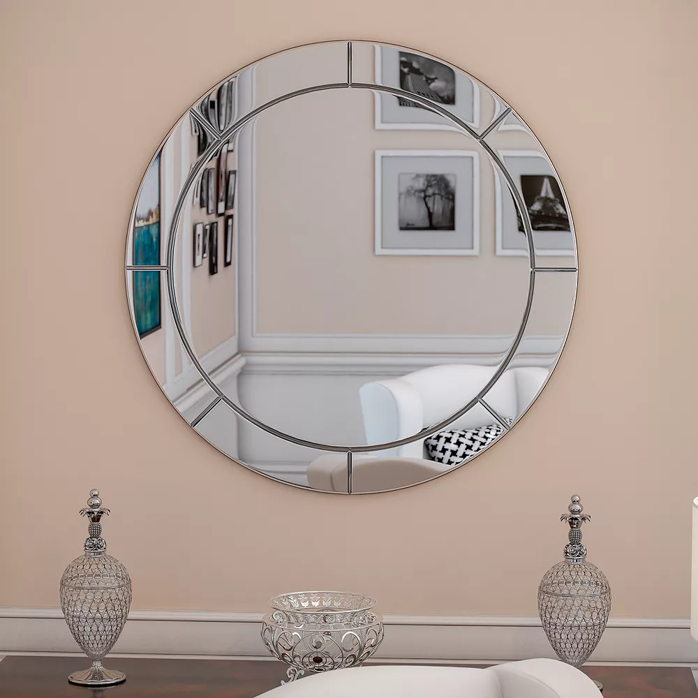 Kenroy Home Miere Cut Glass Wall Mirror - Image 4