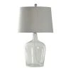 Unbranded Incognito Seeded Clear Glass Table Lamp