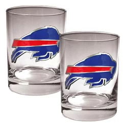 Buffalo Bills 2-pc. Rocks Glass Set