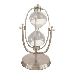 Stella & Eve Glam Swivel Hour Glass Table Decor