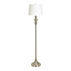 Evolution Ambre Mercury Glass Floor Lamp
