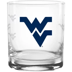 West Virginia Mountaineers 14oz. Repeat Alumni Rocks Glass
