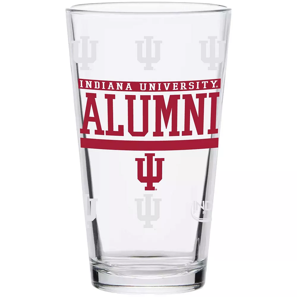 Indiana Hoosiers 16oz. Repeat Alumni Pint Glass
