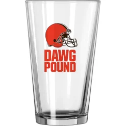 Unbranded Cleveland Browns 16oz. Team Slogan Pint Glass