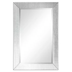 Empire Art Direct Bling Beveled Glass Rectangle Wall Mirror