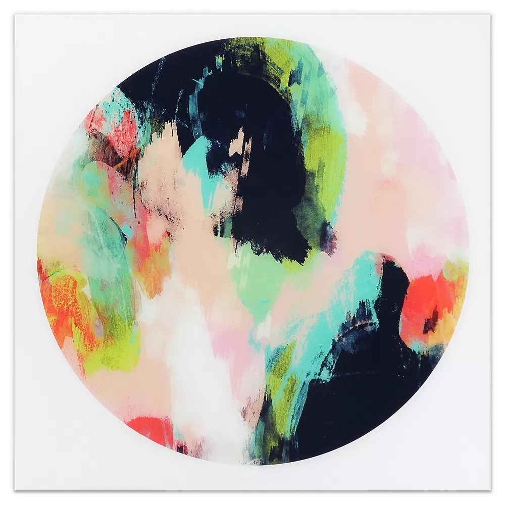 Empire Art Direct Colorful 1 Glass Wall Art