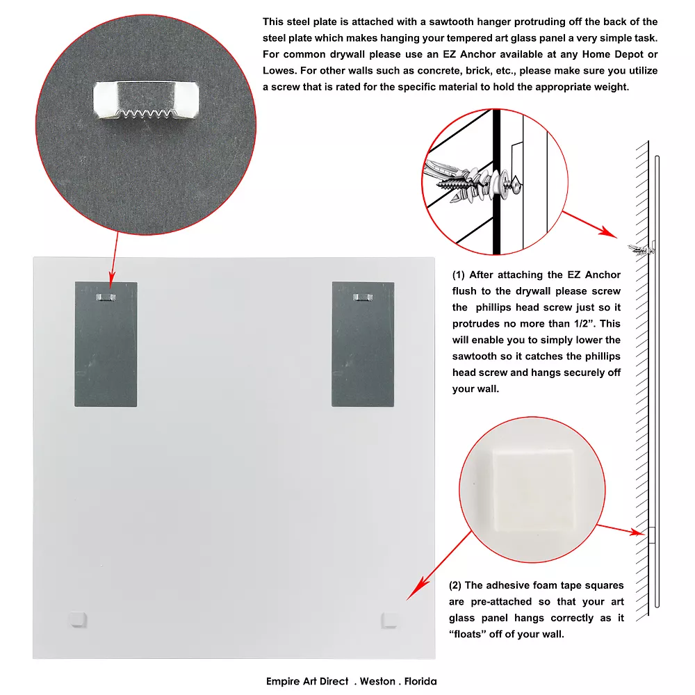 Empire Art Direct Colorful 1 Glass Wall Art - Image 4