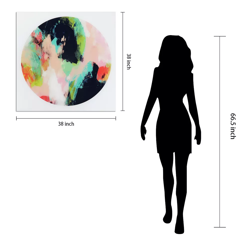 Empire Art Direct Colorful 1 Glass Wall Art - Image 5