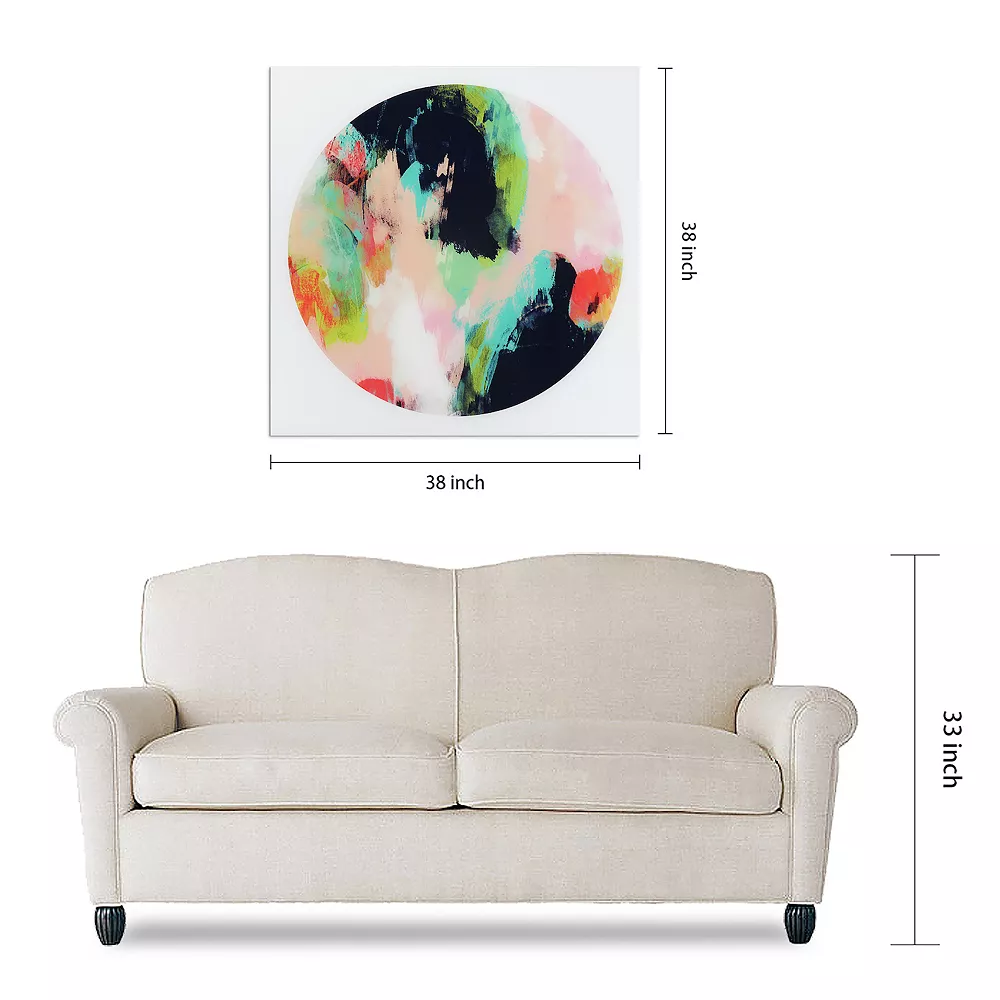 Empire Art Direct Colorful 1 Glass Wall Art - Image 6