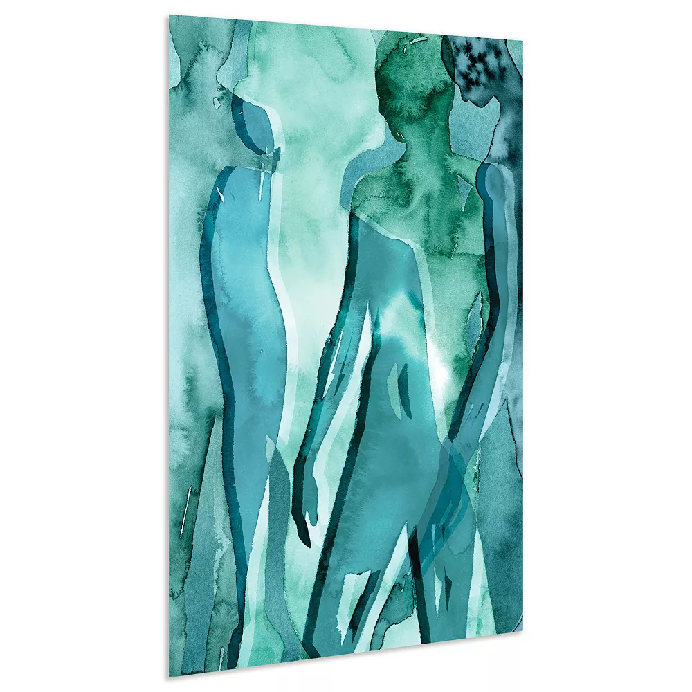 Empire Art Direct Water Women II Glass Wall Art - Image 3
