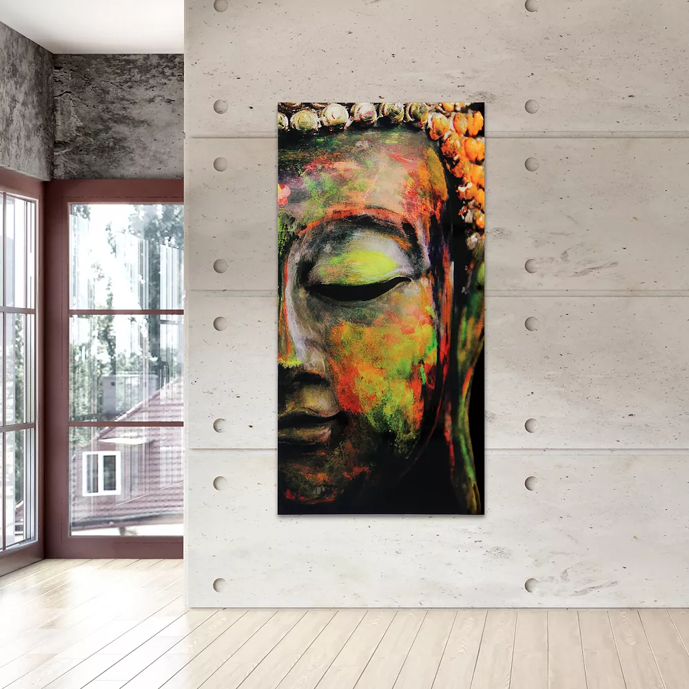 Empire Art Direct Buddha Glass Wall Art - Image 2