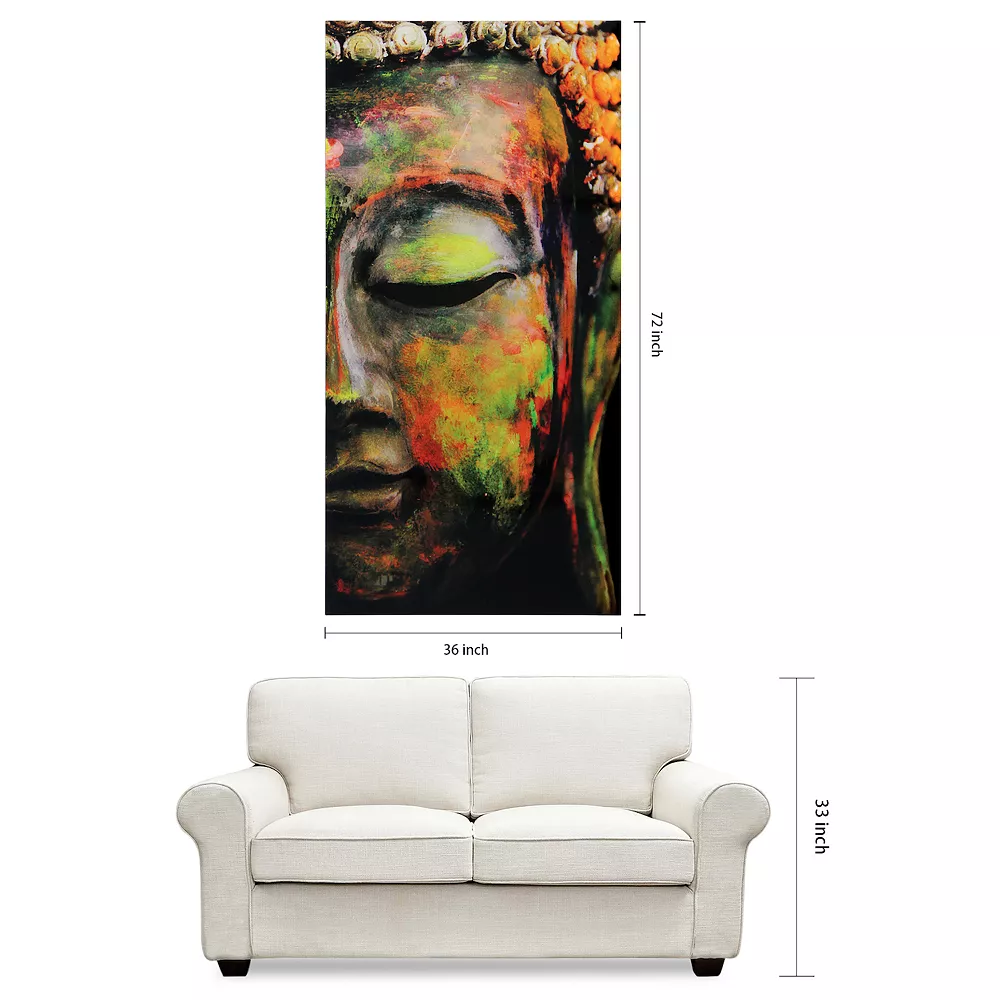 Empire Art Direct Buddha Glass Wall Art - Image 6