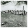 Empire Art Direct New York Skyline B Glass Wall Art