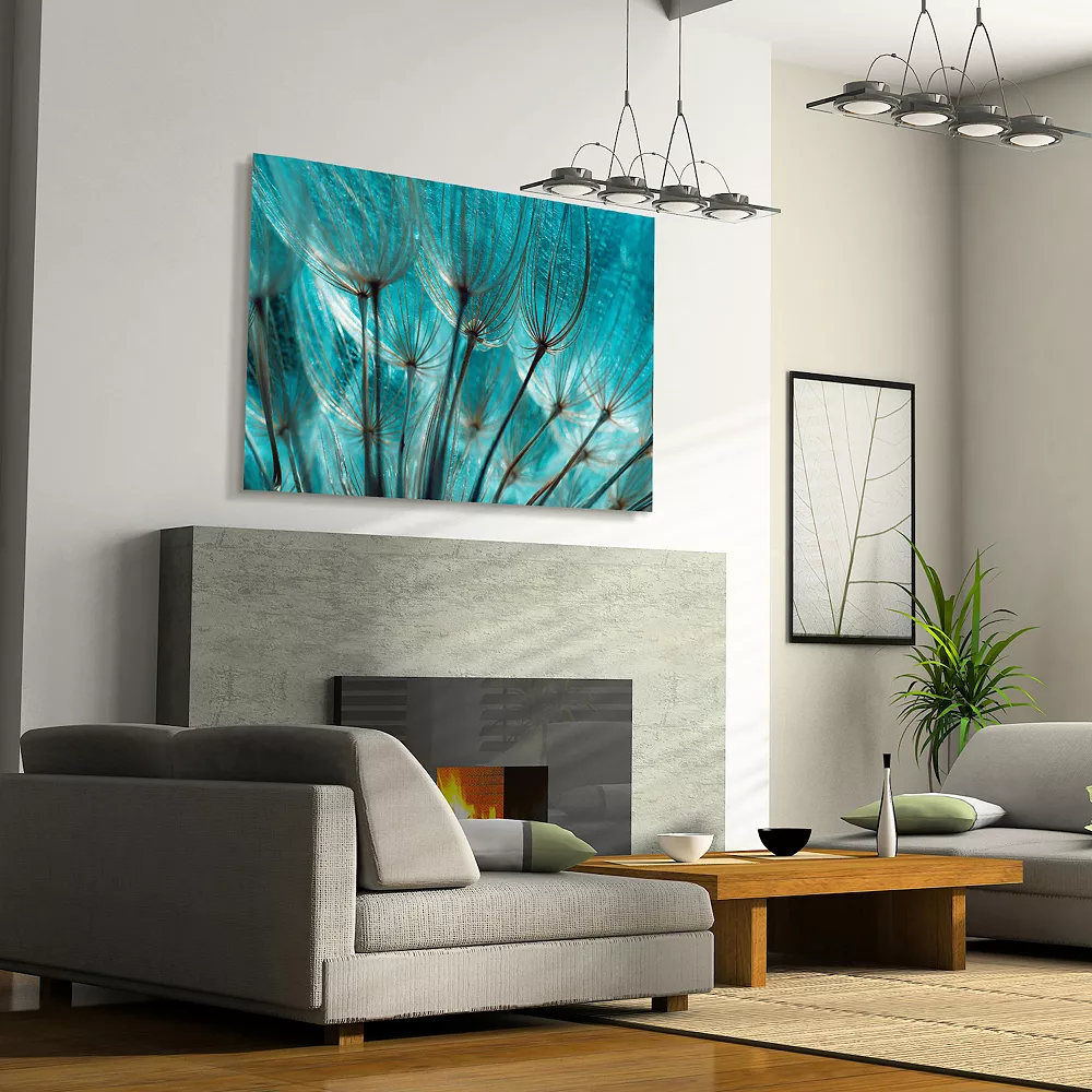 Empire Art Direct Dandelion Glass Wall Art - Image 2
