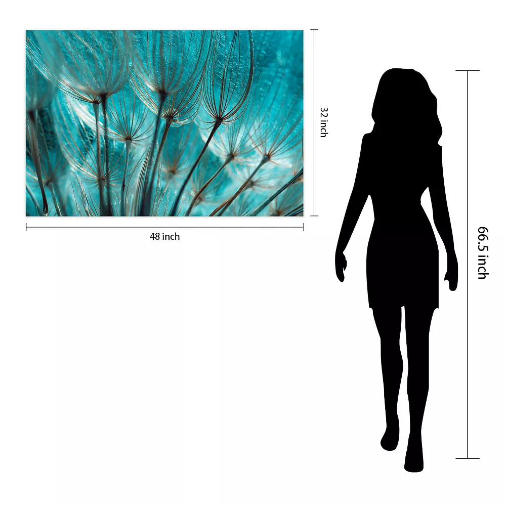 Empire Art Direct Dandelion Glass Wall Art - Image 4