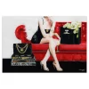 Empire Art Direct The Lady Glass Wall Art