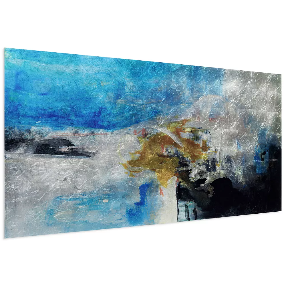 Empire Art Direct Interplay Abstract II Glass Wall Art - Image 3