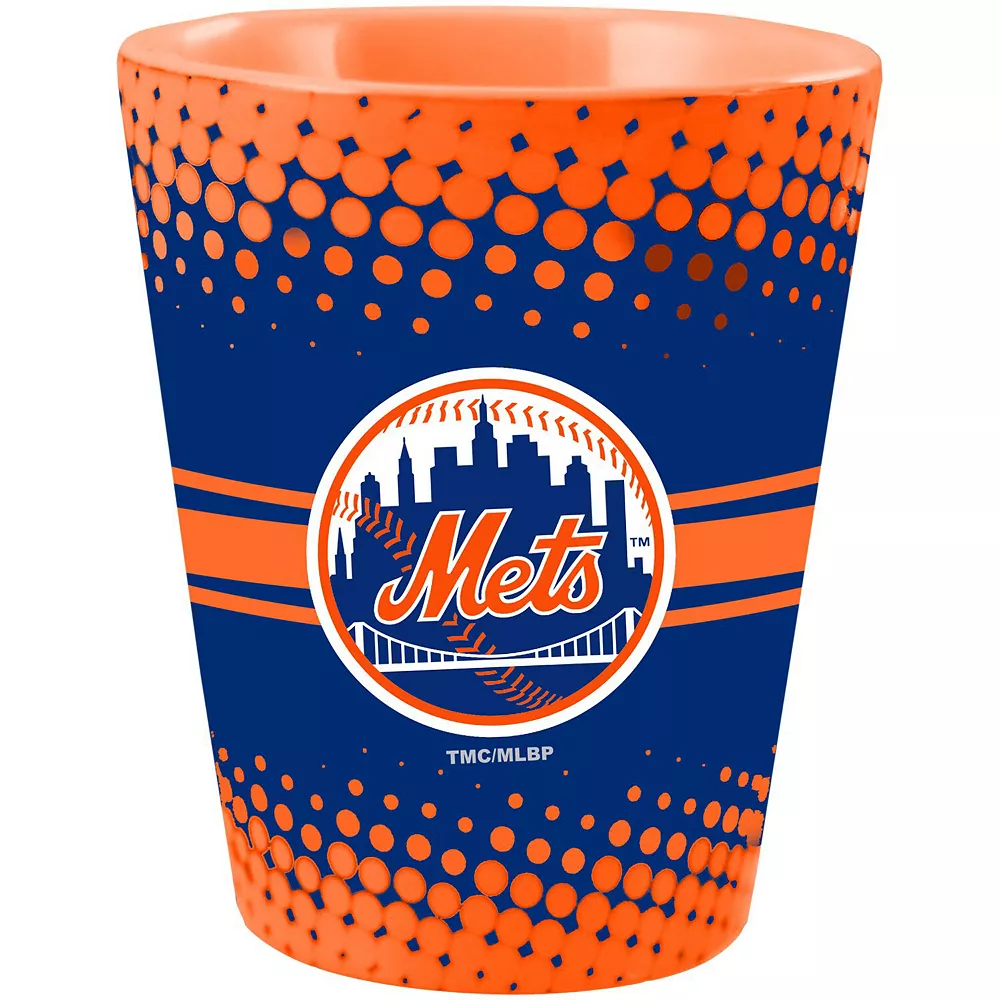 New York Mets 2oz. Full Wrap Collectible Shot Glass - Image 2