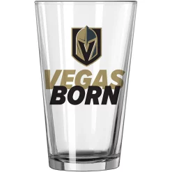 Vegas Golden Knights 16oz. Team Slogan Pint Glass