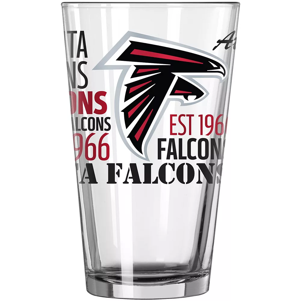 Atlanta Falcons 16oz. Team Spirit Pint Glass