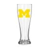 Unbranded Michigan Wolverines Letterman Logo 16oz. Pilsner Glass