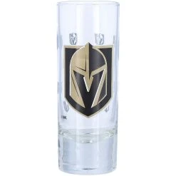 Vegas Golden Knights 2.5oz. Satin-Etched Tall Shot Glass
