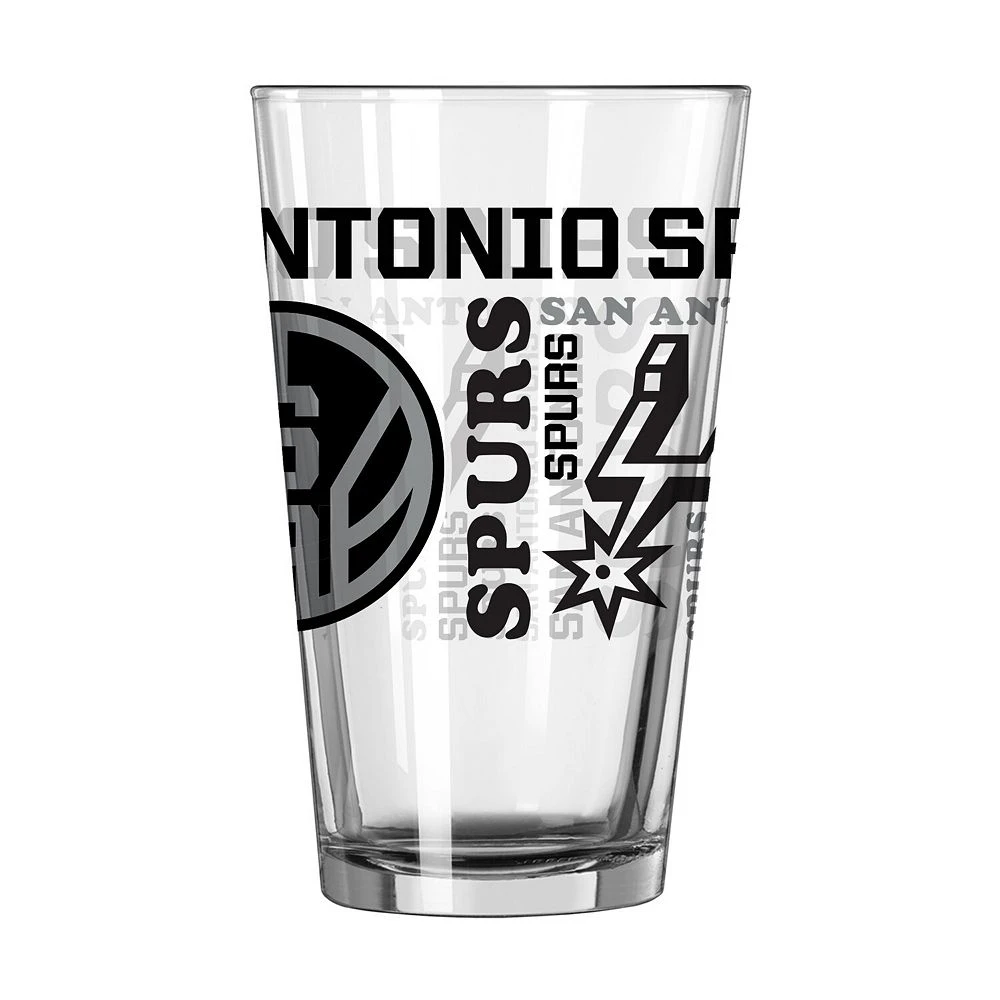 San Antonio Spurs 16oz. Team Spirit Pint Glass