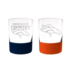 Denver Broncos Commissioner Glass Set