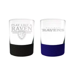 Baltimore Ravens Commissioner Glass Set