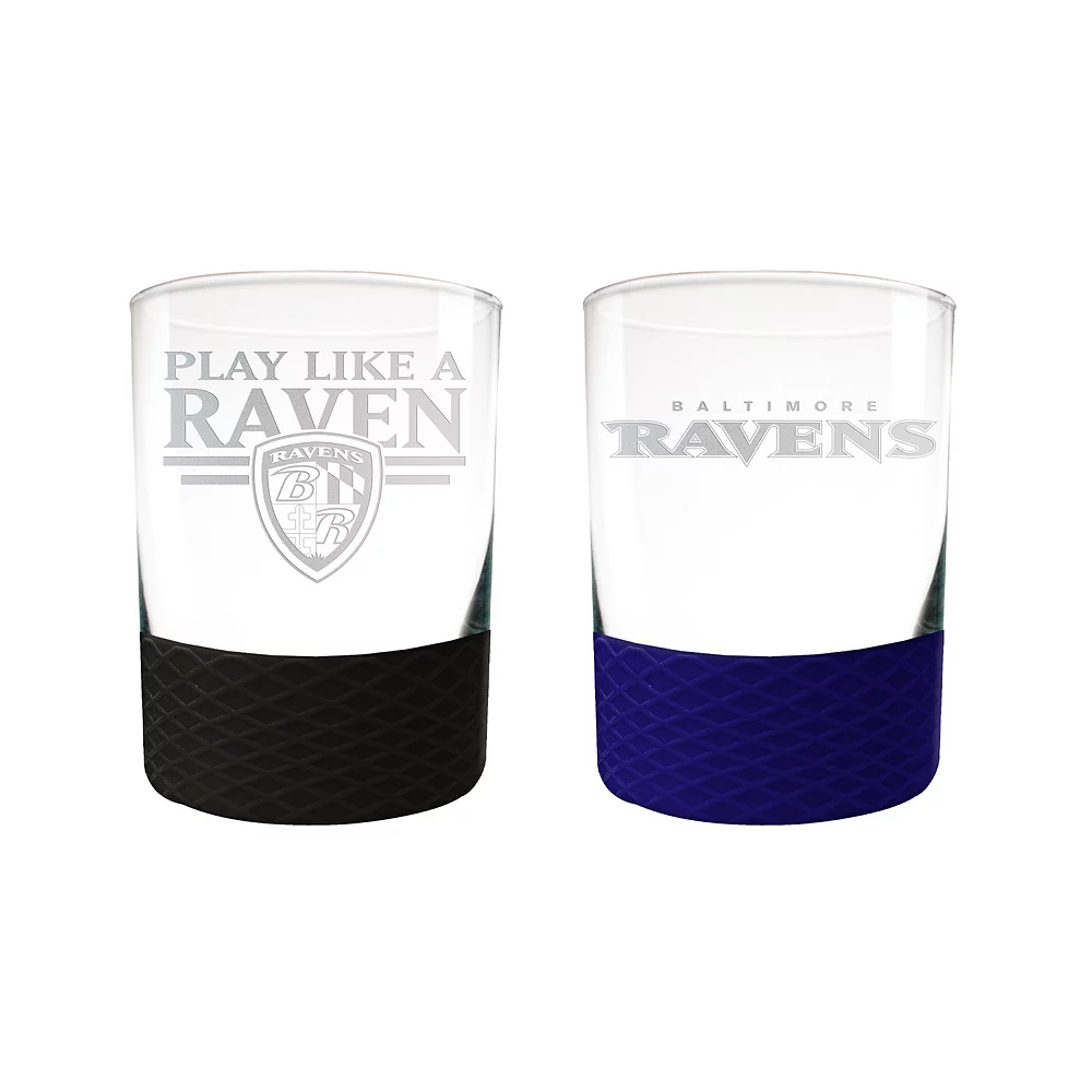 Baltimore Ravens Commissioner Glass Set