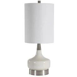 Unbranded Glass Base Table Lamp