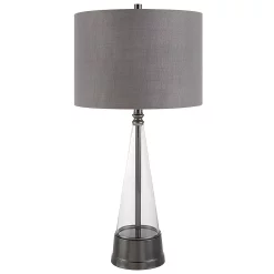 Unbranded Cone-Shaped Glass Table Lamp