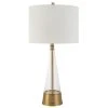 Unbranded Cone-Shaped Glass Table Lamp