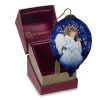 Precious Moments Angel Glass Christmas Ornament
