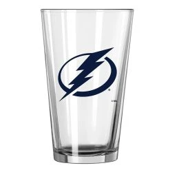 Unbranded Tampa Bay Lightning 16oz. Team Wordmark Game Day Pint Glass