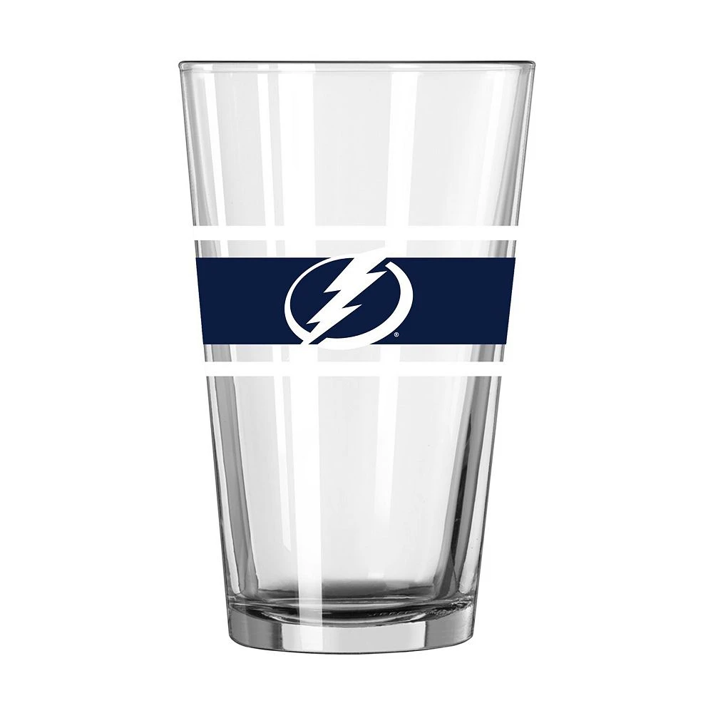 Unbranded Tampa Bay Lightning 16oz. Team Wordmark Game Day Pint Glass - Image 2