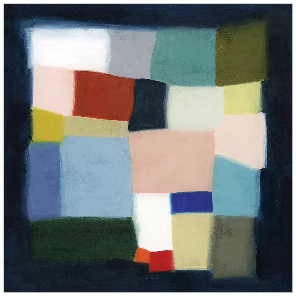 Empire Art Direct Chromatic Cube I Tempered Frameless Glass Wall Art