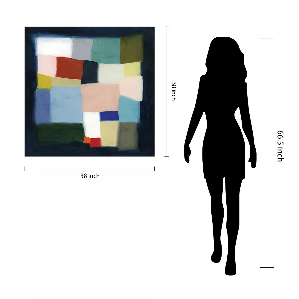 Empire Art Direct Chromatic Cube I Tempered Frameless Glass Wall Art - Image 5